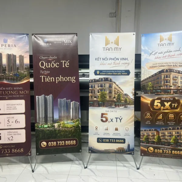 In Standee - hình ảnh thực tế