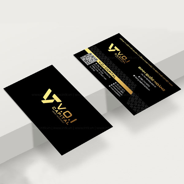 In card visit giấy mỹ thuật