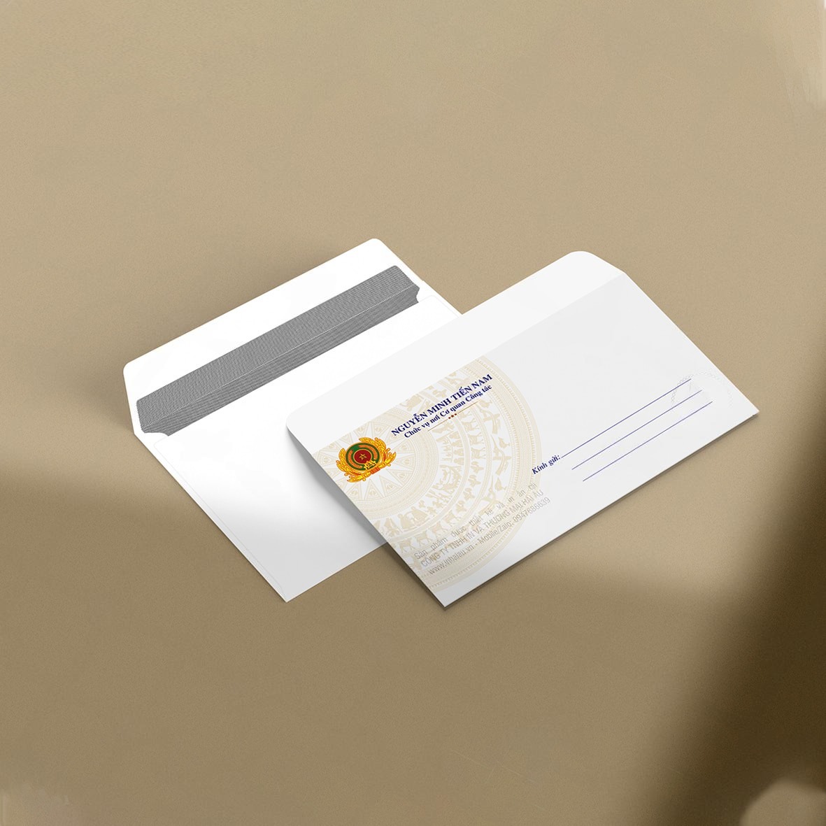 In phong bì cá nhân