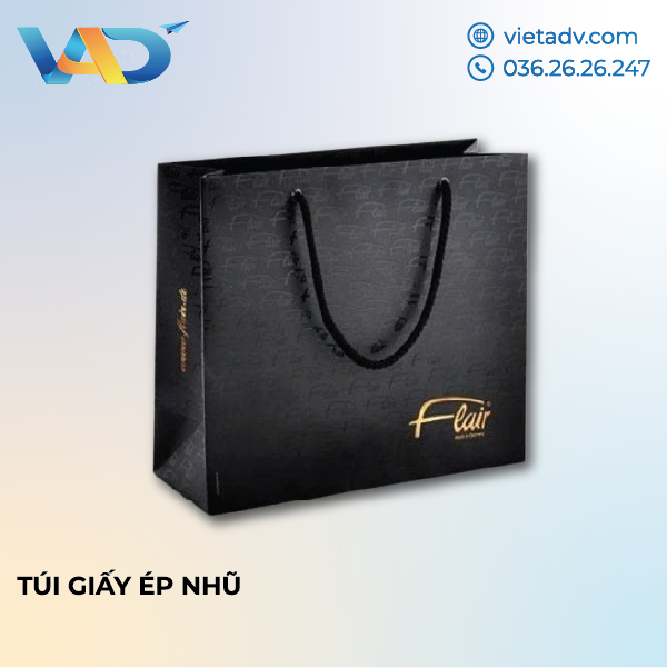 In Túi Giấy Ép Nhũ