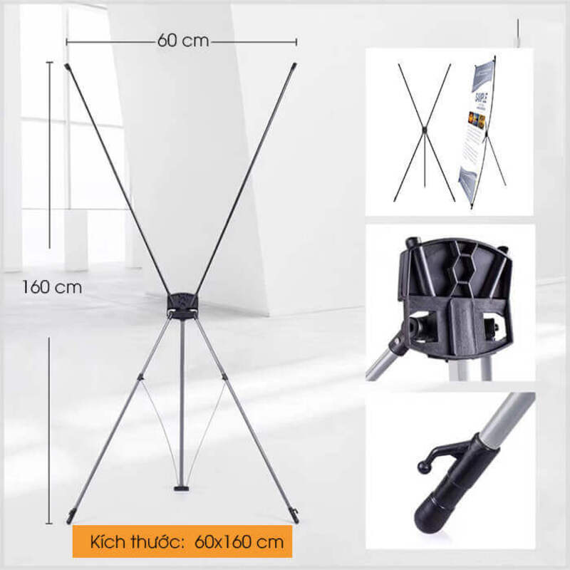 Standee X Cường Lực 60x160cm