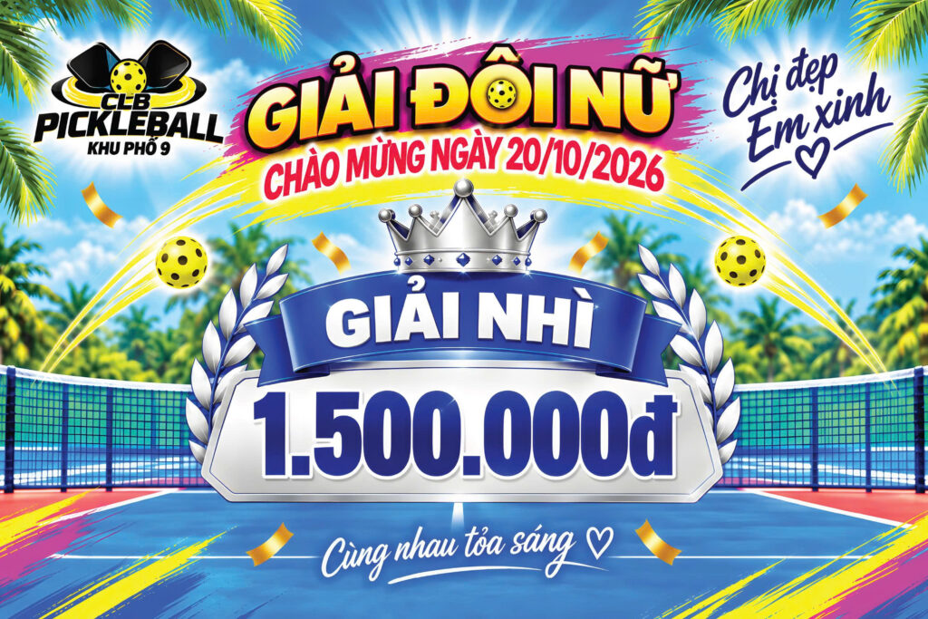 Bảng trao giải nhì