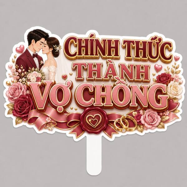 Hashtag CHÍNH THỨC THÀNH VỢ CHỒNG