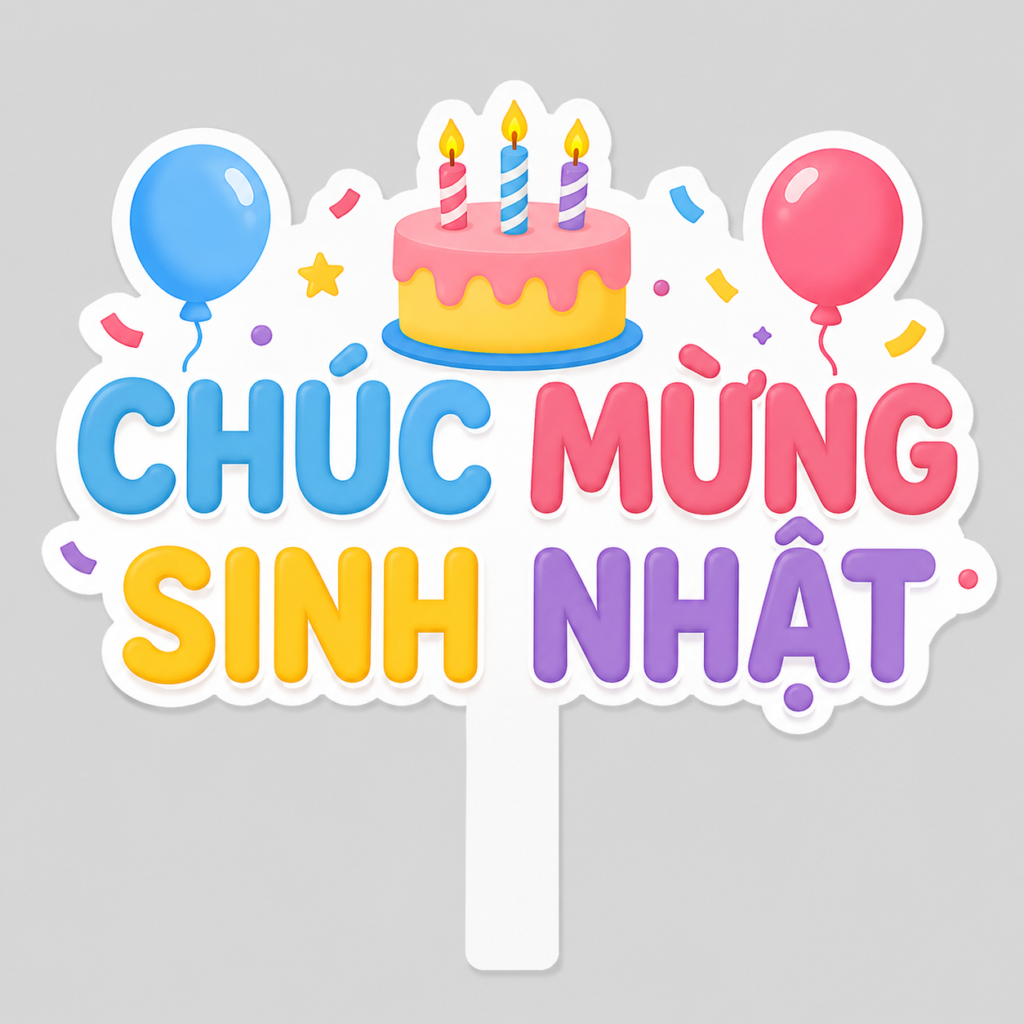Hashtag Chúc Mừng Sinh Nhật