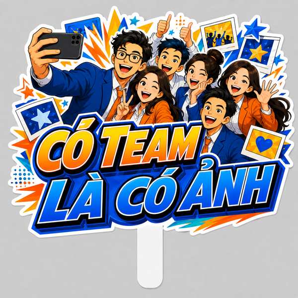 Hashtag CÓ TEAM LÀ CÓ ẢNH