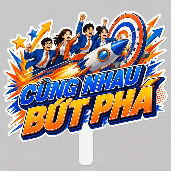 Hashtag CÙNG NHAU BỨT PHÁ