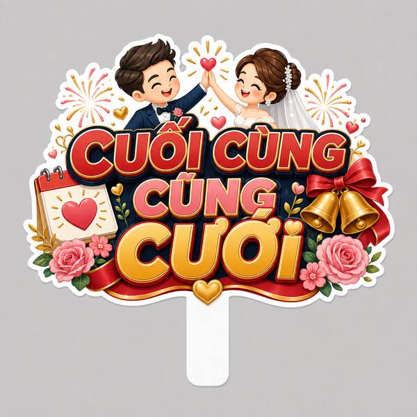 Hashtag CUỐI CÙNG CŨNG CƯỚI