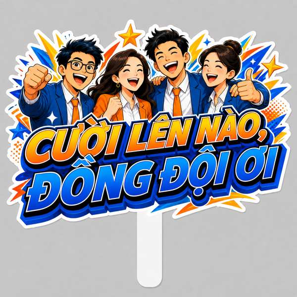 Hashtag CƯỜI LÊN NÀO, ĐỒNG ĐỘI ƠI