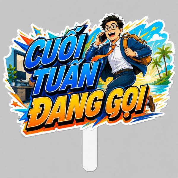 Hashtag CUỐI TUẦN ĐANG GỌI