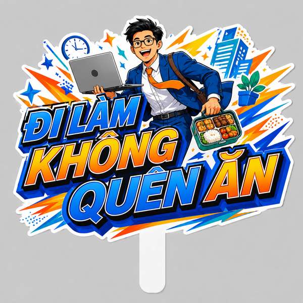Hashtag ĐI LÀM KHÔNG QUÊN ĂN