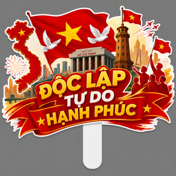 Hashtag Độc Lập – Tự Do – Hạnh Phúc