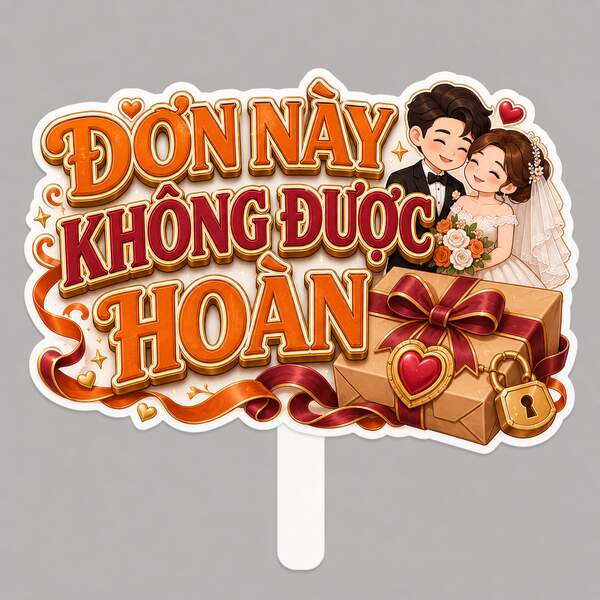 Hashtag ĐƠN NÀY KHÔNG ĐƯỢC HOÀN
