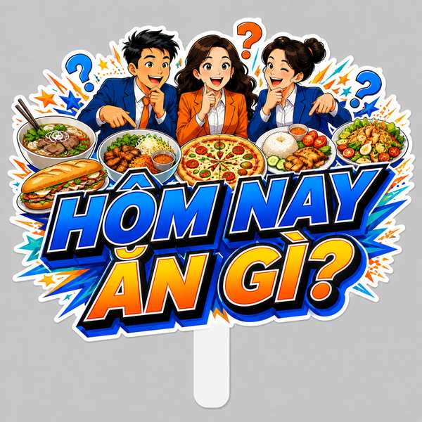 Hashtag HÔM NAY ĂN GÌ?