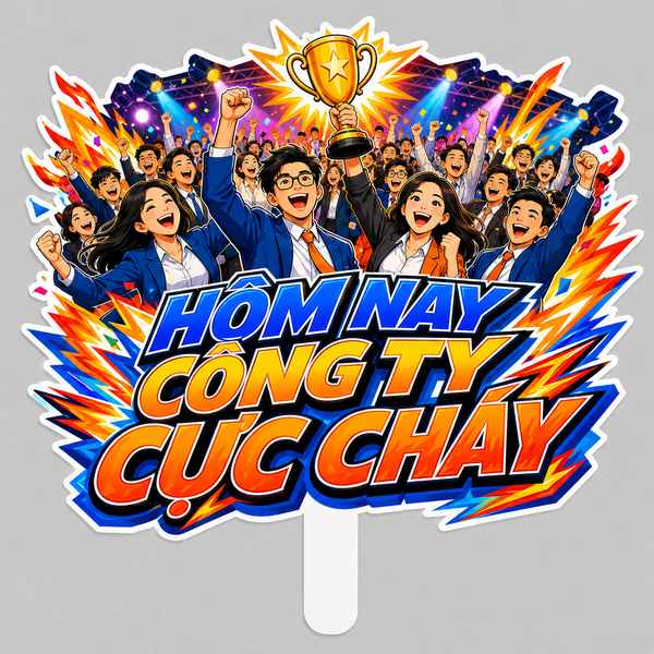 Hashtag HÔM NAY CÔNG TY CỰC CHÁY