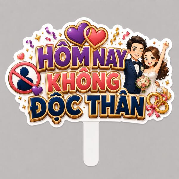 Hashtag HÔM NAY KHÔNG ĐỘC THÂN