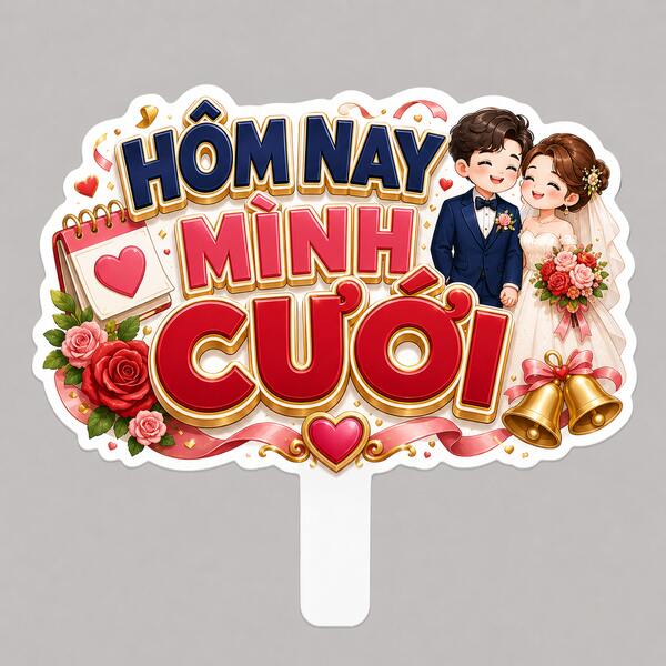 Hashtag HÔM NAY MÌNH CƯỚI