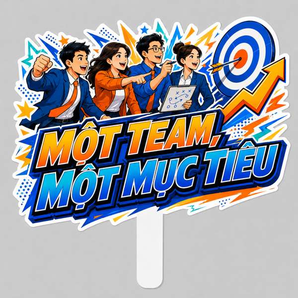 Hashtag MỘT TEAM, MỘT MỤC TIÊU