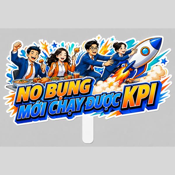 Hashtag NO BỤNG MỚI CHẠY ĐƯỢC KPI