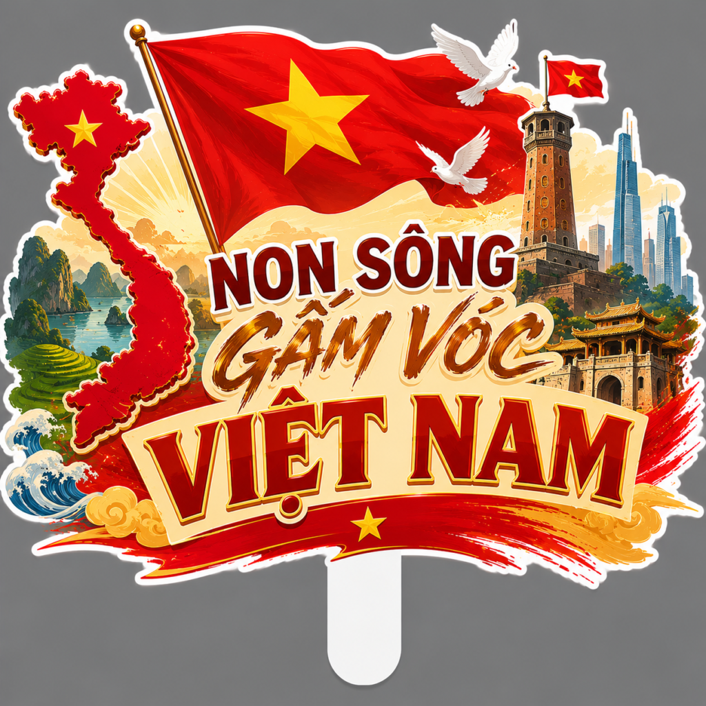 Hashtag Non Sông Gấm Vóc Việt Nam