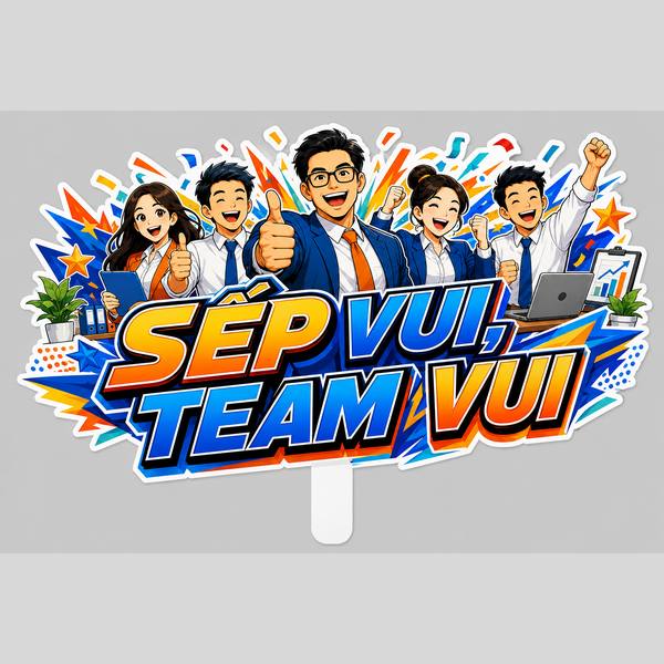 Hashtag SẾP VUI, TEAM VUI