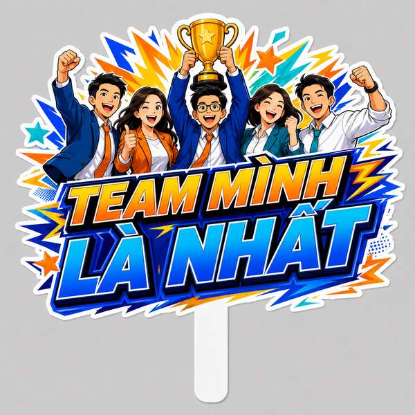 Hashtag TEAM MÌNH LÀ NHẤT