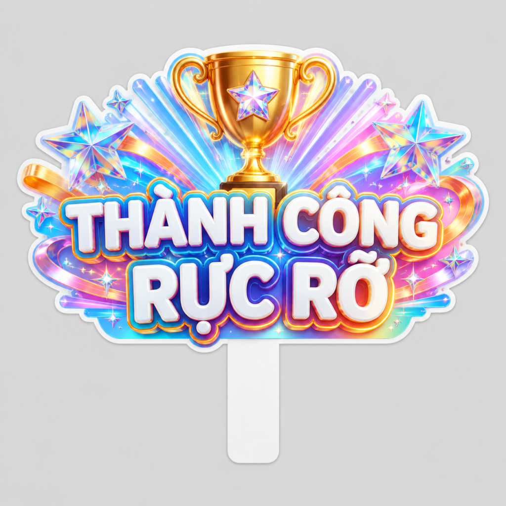 Hashtag Thành Công Rực Rỡ