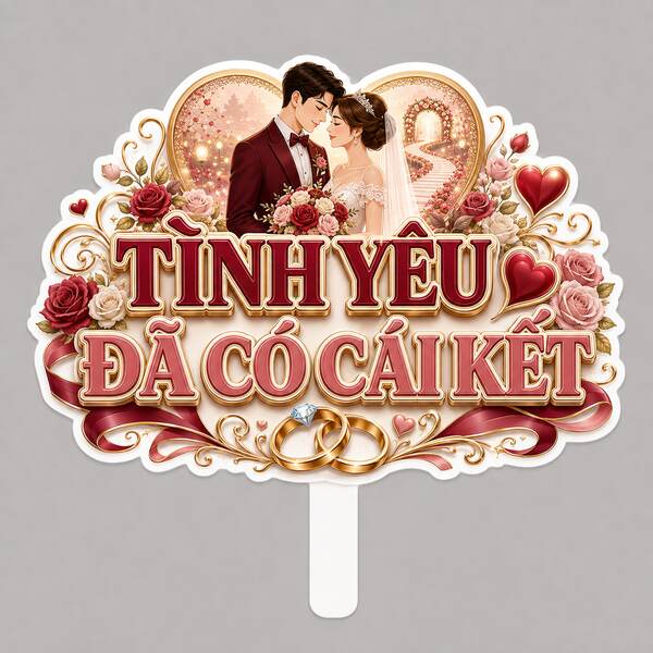 Hashtag TÌNH YÊU ĐÃ CÓ CÁI KẾT