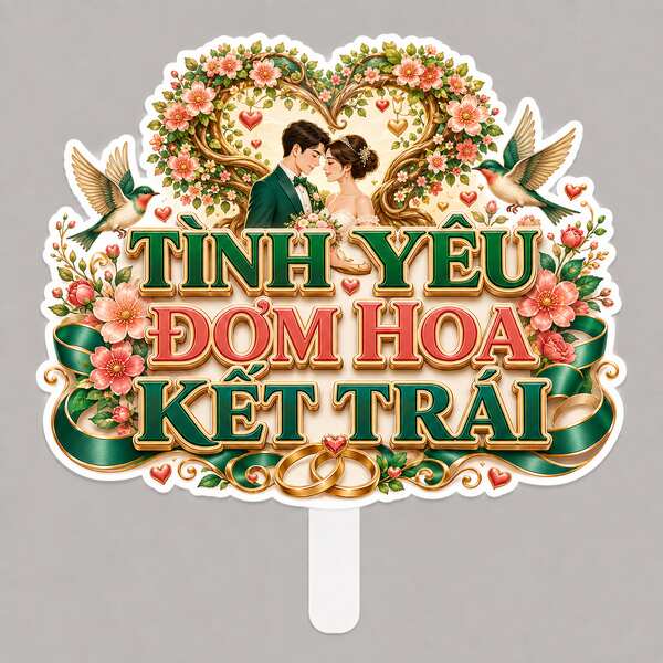 Hashtag TÌNH YÊU ĐƠM HOA KẾT TRÁI