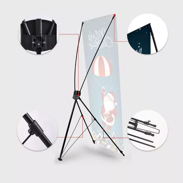 Standee X Hàn Quốc 60x160cm - hình ảnh thực tế
