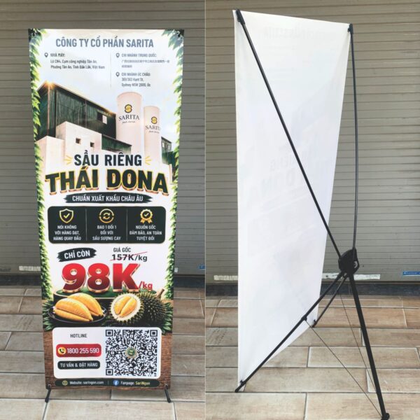 Standee X Hàn Quốc 80x180cm