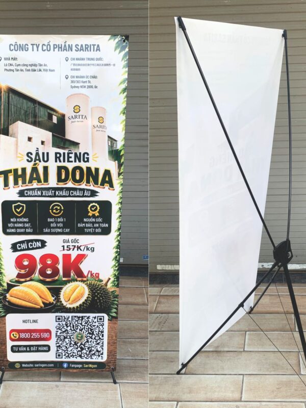Standee X Hàn Quốc 80x180cm