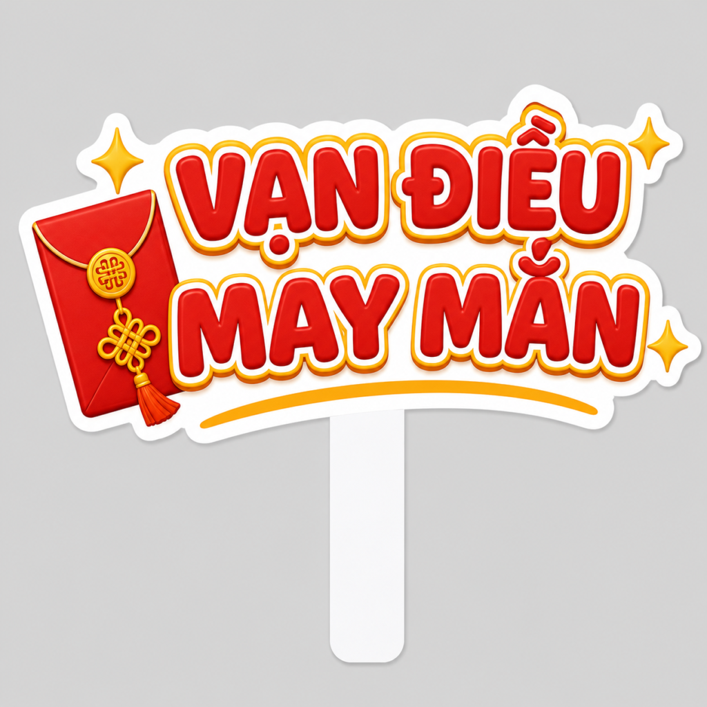 Hashtag vạn điều may mắn